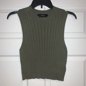 Cropped tank top from Forever 21